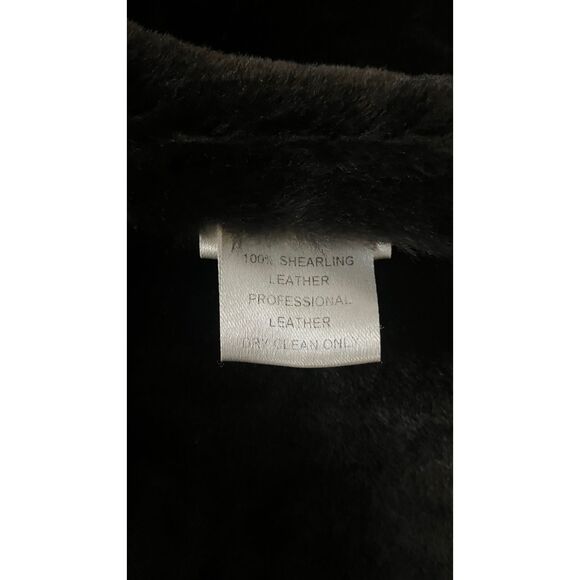 Peruvian Connection Shearling Leather Long Coat XL - Lithuanian Craftsmanship - Picture 5 of 8